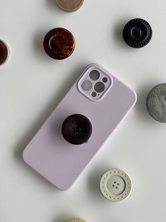 Bouton grip Marron glacé